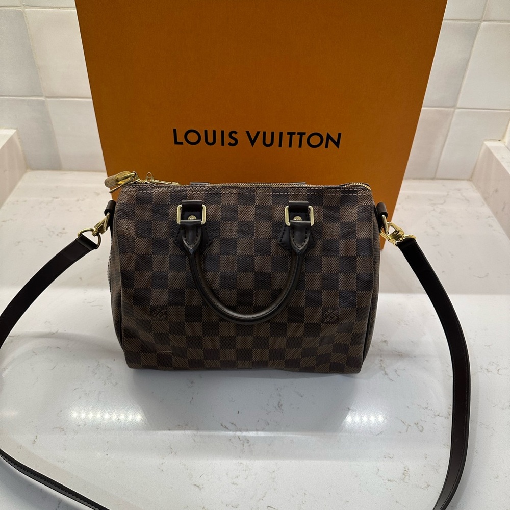 Louis Vuitton Brown Checkered Women's Bag